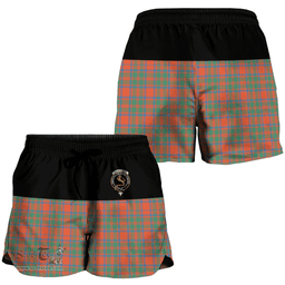 Scottish MacKintosh Ancient Clan Tartan Crest Women Short - Special Version A7 Scottish Plaid Tartan Plaid