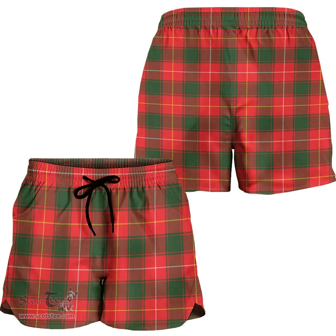 Scottish MacFie Clan Tartan Short Women's - Classic Scottish Plaid Tartan Plaid