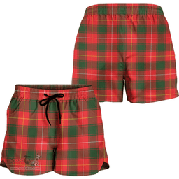 Scottish MacFie Clan Tartan Short Women's - Classic Scottish Plaid Tartan Plaid