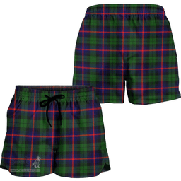 Scottish Urquhart Modern Clan Tartan Short Women's - Classic Scottish Plaid Tartan Plaid