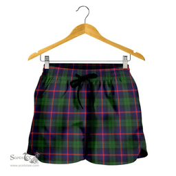 Scottish Urquhart Modern Clan Tartan Short Women's - Classic Scottish Plaid Tartan Plaid