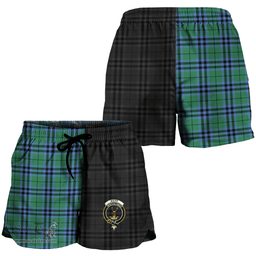 Scottish Keith Ancient Clan Tartan Crest Women Short - The Half Style A7 Scottish Plaid Tartan Plaid