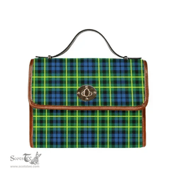 Scottish Canvas Bag Campbell of Breadalbane Ancient Clan Tartan Waterproof Canvas Bag - Classic Scottish Plaid Tartan Plaid