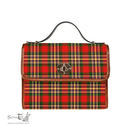Scottish Canvas Bag MacGill Modern Clan Tartan Waterproof Canvas Bag - Classic Scottish Plaid Tartan Plaid
