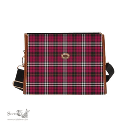 Scottish Canvas Bag Little Clan Tartan Waterproof Canvas Bag - Classic Scottish Plaid Tartan Plaid