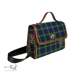 Scottish Canvas Bag Bannerman Clan Clan Tartan Waterproof Canvas Bag - Crest Classic Scottish Plaid Tartan Plaid
