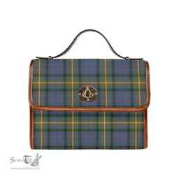 Scottish Canvas Bag MacSporran Ancient Clan Tartan Waterproof Canvas Bag - Classic Scottish Plaid Tartan Plaid