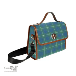 Scottish Canvas Bag Hamilton Hunting Ancient Clan Tartan Waterproof Canvas Bag - Classic Scottish Plaid Tartan Plaid