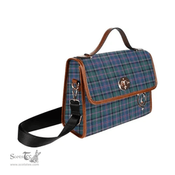 Scottish Canvas Bag Cooper Ancient Clan Clan Tartan Waterproof Canvas Bag - Crest Classic Scottish Plaid Tartan Plaid