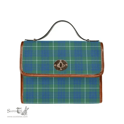 Scottish Canvas Bag Hamilton Hunting Ancient Clan Tartan Waterproof Canvas Bag - Classic Scottish Plaid Tartan Plaid