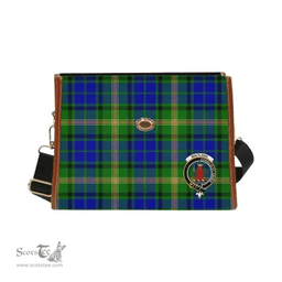 Scottish Canvas Bag Maitland Clan Clan Tartan Waterproof Canvas Bag - Crest Classic Scottish Plaid Tartan Plaid
