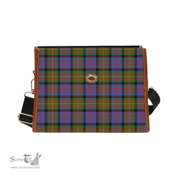 Scottish Canvas Bag Carnegie Ancient Clan Tartan Waterproof Canvas Bag - Classic Scottish Plaid Tartan Plaid