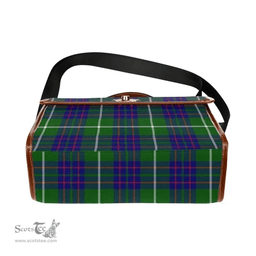 Scottish Canvas Bag MacIntyre Hunting Modern Clan Tartan Waterproof Canvas Bag - Classic Scottish Plaid Tartan Plaid