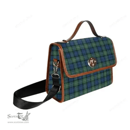 Scottish Canvas Bag Forbes Ancient Clan Tartan Waterproof Canvas Bag - Classic Scottish Plaid Tartan Plaid