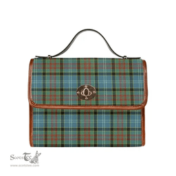 Scottish Canvas Bag Paisley District Clan Tartan Waterproof Canvas Bag - Classic Scottish Plaid Tartan Plaid