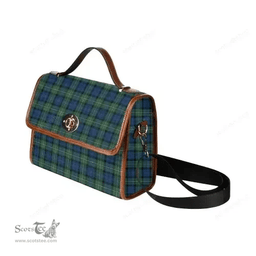Scottish Canvas Bag Forbes Ancient Clan Tartan Waterproof Canvas Bag - Classic Scottish Plaid Tartan Plaid