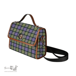 Scottish Canvas Bag MacDonald Ancient Clan Tartan Waterproof Canvas Bag - Classic Scottish Plaid Tartan Plaid