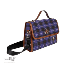 Scottish Canvas Bag Dunlop Clan Clan Tartan Waterproof Canvas Bag - Crest Classic Scottish Plaid Tartan Plaid