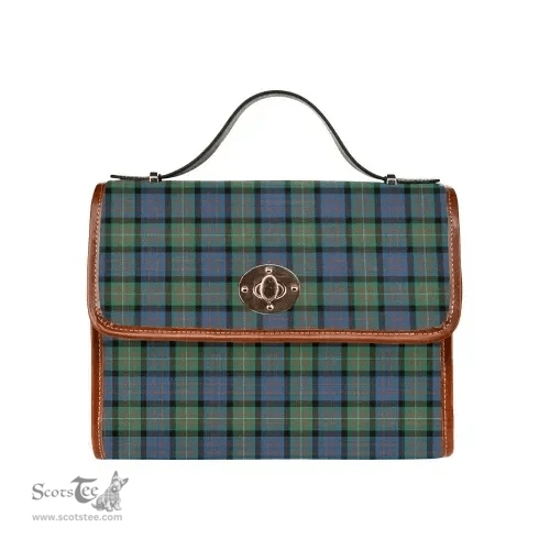 Scottish Canvas Bag MacDonnell of Glengarry Ancient Clan Tartan Waterproof Canvas Bag - Classic Scottish Plaid Tartan Plaid