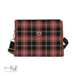 Scottish Canvas Bag Norwegian Night Clan Tartan Waterproof Canvas Bag - Classic Scottish Plaid Tartan Plaid
