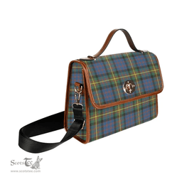 Scottish Canvas Bag MacSporran Ancient Clan Tartan Waterproof Canvas Bag - Classic Scottish Plaid Tartan Plaid