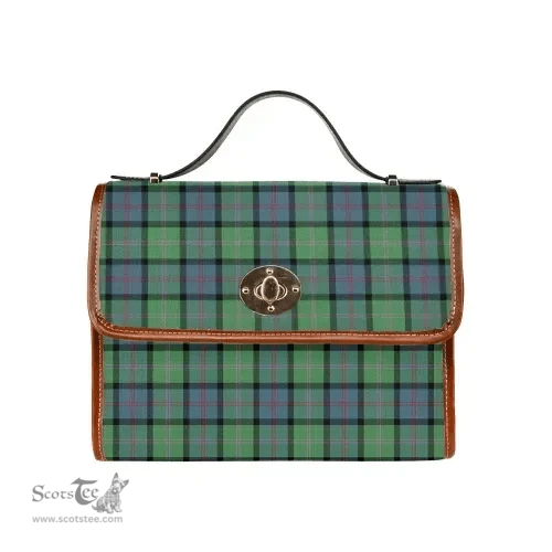 Scottish Canvas Bag MacThomas Ancient Clan Tartan Waterproof Canvas Bag - Classic Scottish Plaid Tartan Plaid