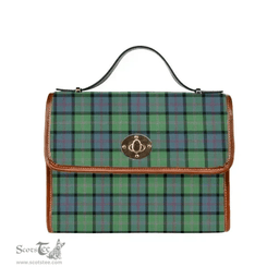 Scottish Canvas Bag MacThomas Ancient Clan Tartan Waterproof Canvas Bag - Classic Scottish Plaid Tartan Plaid
