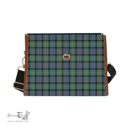 Scottish Canvas Bag MacDonnell of Glengarry Ancient Clan Tartan Waterproof Canvas Bag - Classic Scottish Plaid Tartan Plaid