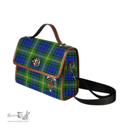 Scottish Canvas Bag Maitland Clan Clan Tartan Waterproof Canvas Bag - Crest Classic Scottish Plaid Tartan Plaid
