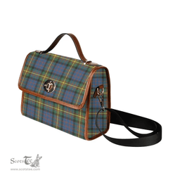 Scottish Canvas Bag MacSporran Ancient Clan Tartan Waterproof Canvas Bag - Classic Scottish Plaid Tartan Plaid
