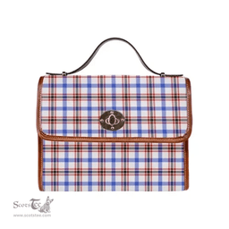 Scottish Canvas Bag Boswell Modern Clan Tartan Waterproof Canvas Bag - Classic Scottish Plaid Tartan Plaid