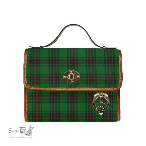 Scottish Canvas Bag Orrock Clan Clan Tartan Waterproof Canvas Bag - Crest Classic Scottish Plaid Tartan Plaid