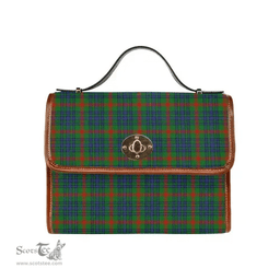 Scottish Canvas Bag Aiton Clan Tartan Waterproof Canvas Bag - Classic Scottish Plaid Tartan Plaid