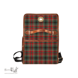 Scottish Canvas Bag Anderson of Arbrake Clan Tartan Waterproof Canvas Bag - Classic Scottish Plaid Tartan Plaid