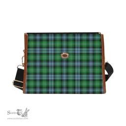 Scottish Canvas Bag Arbuthnot Ancient Clan Tartan Waterproof Canvas Bag - Classic Scottish Plaid Tartan Plaid