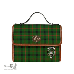Scottish Canvas Bag Kincaid Clan Clan Tartan Waterproof Canvas Bag - Crest Classic Scottish Plaid Tartan Plaid
