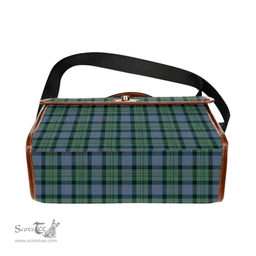 Scottish Canvas Bag Malcolm Ancient Clan Tartan Waterproof Canvas Bag - Classic Scottish Plaid Tartan Plaid
