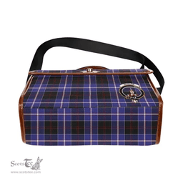 Scottish Canvas Bag Dunlop Clan Clan Tartan Waterproof Canvas Bag - Crest Classic Scottish Plaid Tartan Plaid