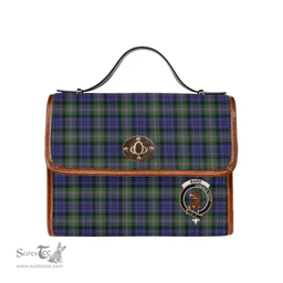Scottish Canvas Bag Baird Clan Clan Tartan Waterproof Canvas Bag - Crest Classic Scottish Plaid Tartan Plaid