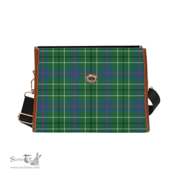 Scottish Canvas Bag Duncan Ancient Clan Tartan Waterproof Canvas Bag - Classic Scottish Plaid Tartan Plaid
