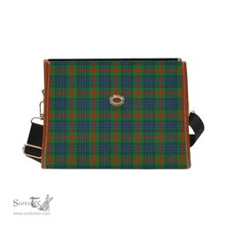 Scottish Canvas Bag Aiton Clan Tartan Waterproof Canvas Bag - Classic Scottish Plaid Tartan Plaid