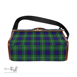 Scottish Canvas Bag Alexander Clan Tartan Waterproof Canvas Bag - Classic Scottish Plaid Tartan Plaid