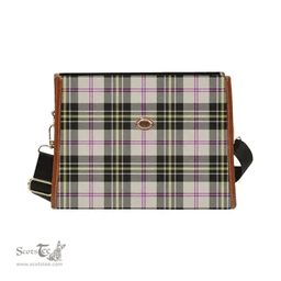 Scottish Canvas Bag MacPherson Dress Ancient Clan Tartan Waterproof Canvas Bag - Classic Scottish Plaid Tartan Plaid