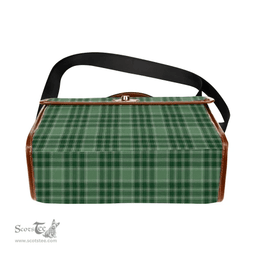 Scottish Canvas Bag MacDonald Lord of the Isles Hunting Clan Tartan Waterproof Canvas Bag - Classic Scottish Plaid Tartan Plaid
