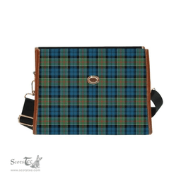 Scottish Canvas Bag Colquhoun Ancient Clan Tartan Waterproof Canvas Bag - Classic Scottish Plaid Tartan Plaid