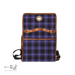 Scottish Canvas Bag Dunlop Clan Clan Tartan Waterproof Canvas Bag - Crest Classic Scottish Plaid Tartan Plaid