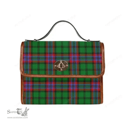 Scottish Canvas Bag McGeachie Clan Tartan Waterproof Canvas Bag - Classic Scottish Plaid Tartan Plaid
