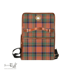 Scottish Canvas Bag Stewart Royal Ancient Clan Tartan Waterproof Canvas Bag - Classic Scottish Plaid Tartan Plaid