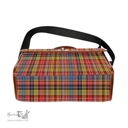 Scottish Canvas Bag Drummond of Strathallan Clan Tartan Waterproof Canvas Bag - Classic Scottish Plaid Tartan Plaid