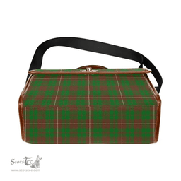 Scottish Canvas Bag MacKinnon Hunting Modern Clan Tartan Waterproof Canvas Bag - Classic Scottish Plaid Tartan Plaid